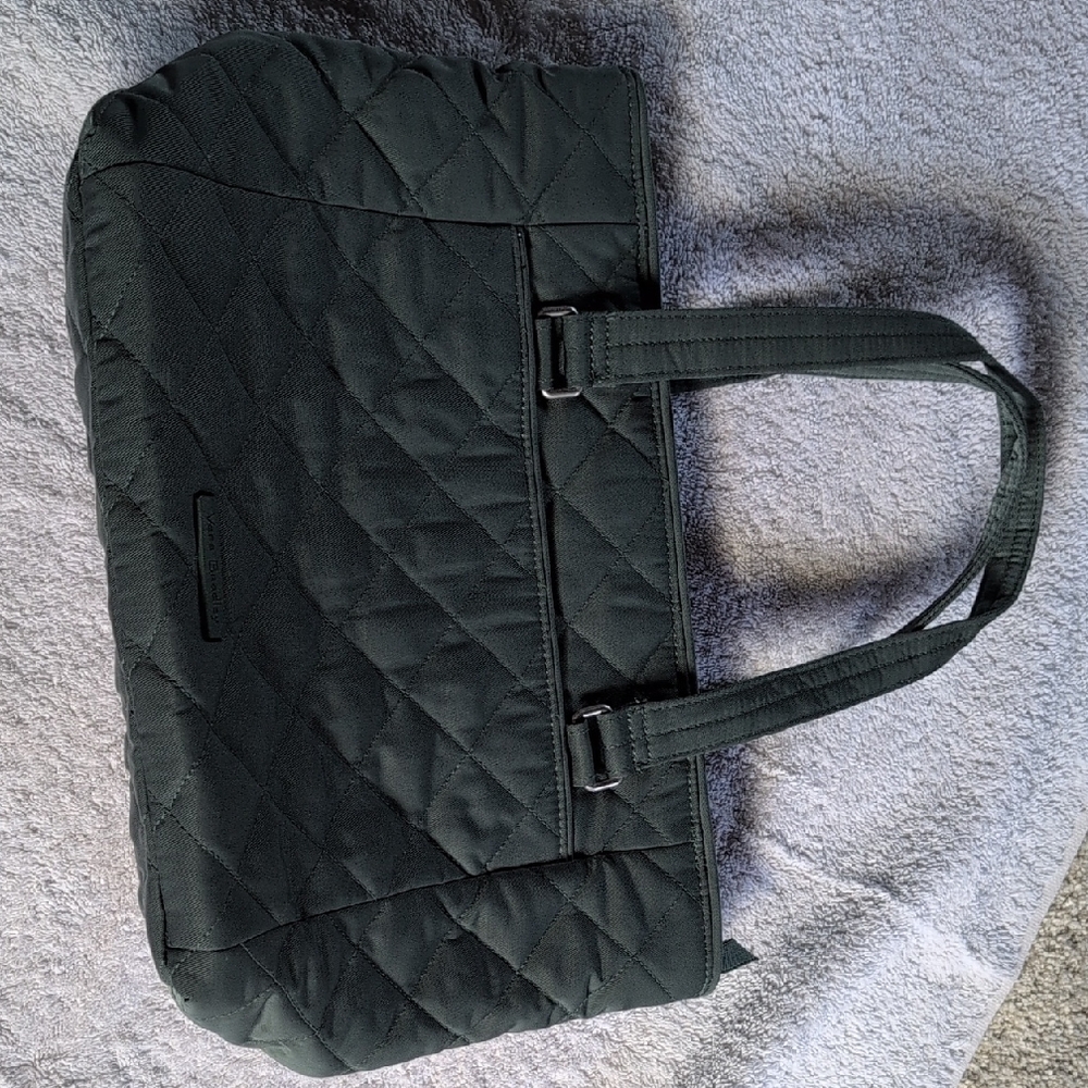 Vera Bradley Quilted Charcoal Bag